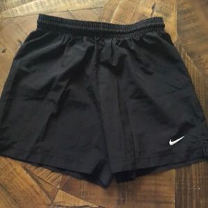 Nike black drawstring shorts size M(10-12) youth